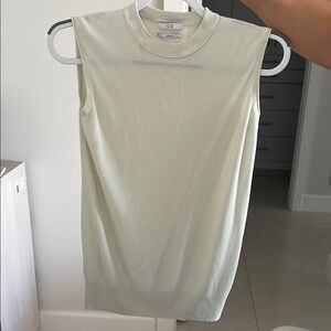 CO Cream Sleeveless Top